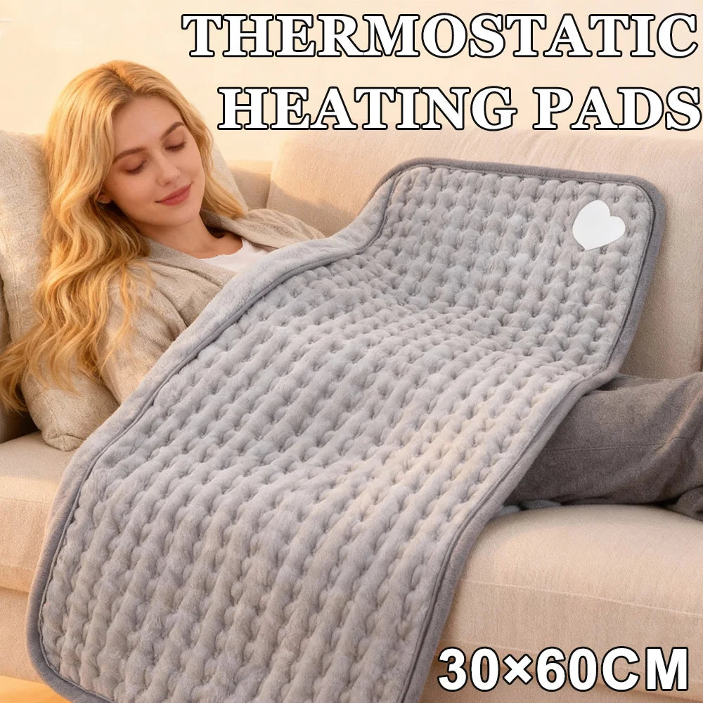 30×60cm Electric Blanket 4 operating modes 9-level constant temperature control Timer function Leg, abdominal and hand warming