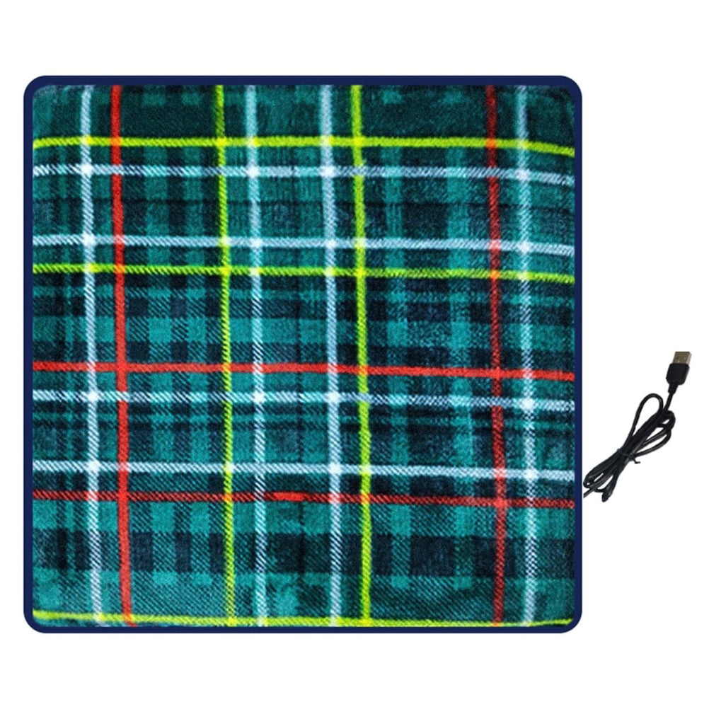 Heated Seat Cushion USB Power Bank Powered Seat Electric Heating Pad Cushion For Office Chair Car Wheelchair