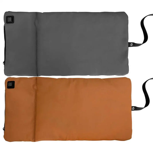 Portable Heated Seat Cushion Foldable Heated Stadium Seats For Bleachers Portable Heated Seat Cushion 3 Levels Heat Setting USB