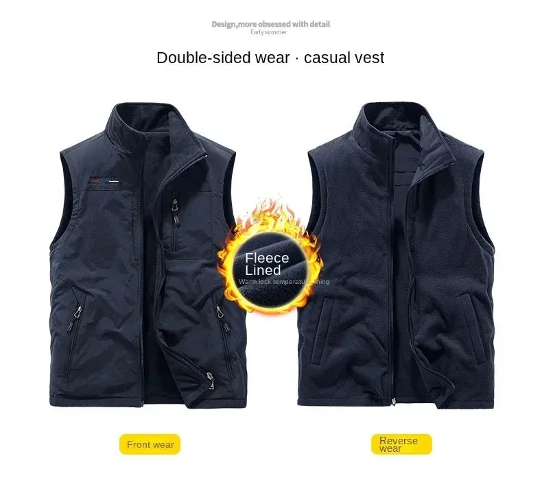 Outdoors Gilet Men Casual Heated Vest Man Body Warmer Hiking Clothing Luxury Thermal Fashion Men's Heating Winter Coat Plus Size