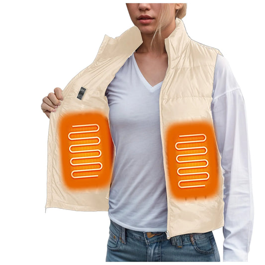 Women And Men Heating Usb Control 11 Heating Vest Heating Men'S Coat Charging Coat Warm Sleeveless Top Stand Up Collar Jackets