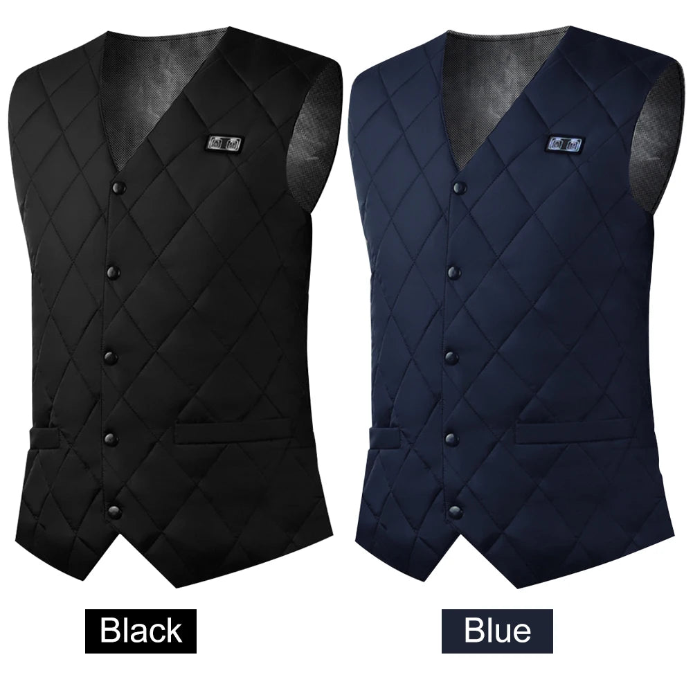 16 Areas Heated Vest Jacket Electric Heating Clothing 3 Gears Thermal Vest Women Men Electric Heating Vest for Camping Hiking