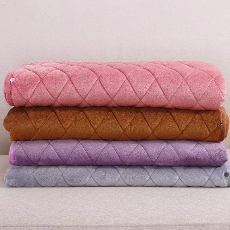 Multifunctional Electric Blanket USB Winter Shawl Blanket 3 Adjustable Fast Heating Blanket with Pocket Washable Warm Blanket