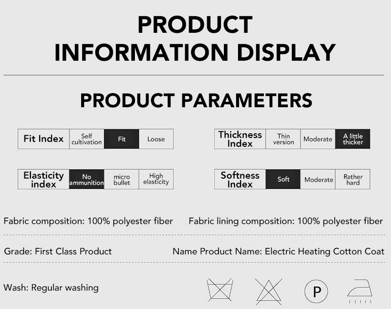 4 Areas Heated Jackets for Men Outdoor Sports Smart USB Charging Heating Outerwear Winter Electric Thermal Warm Cotton Jacket