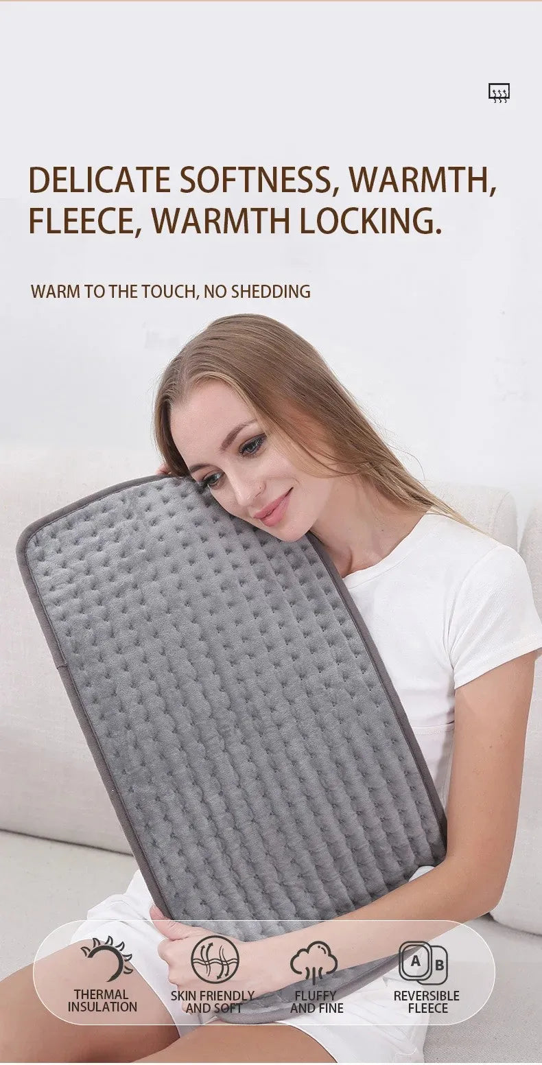 30×60cm Electric Blanket 4 operating modes 9-level constant temperature control Timer function Leg, abdominal and hand warming