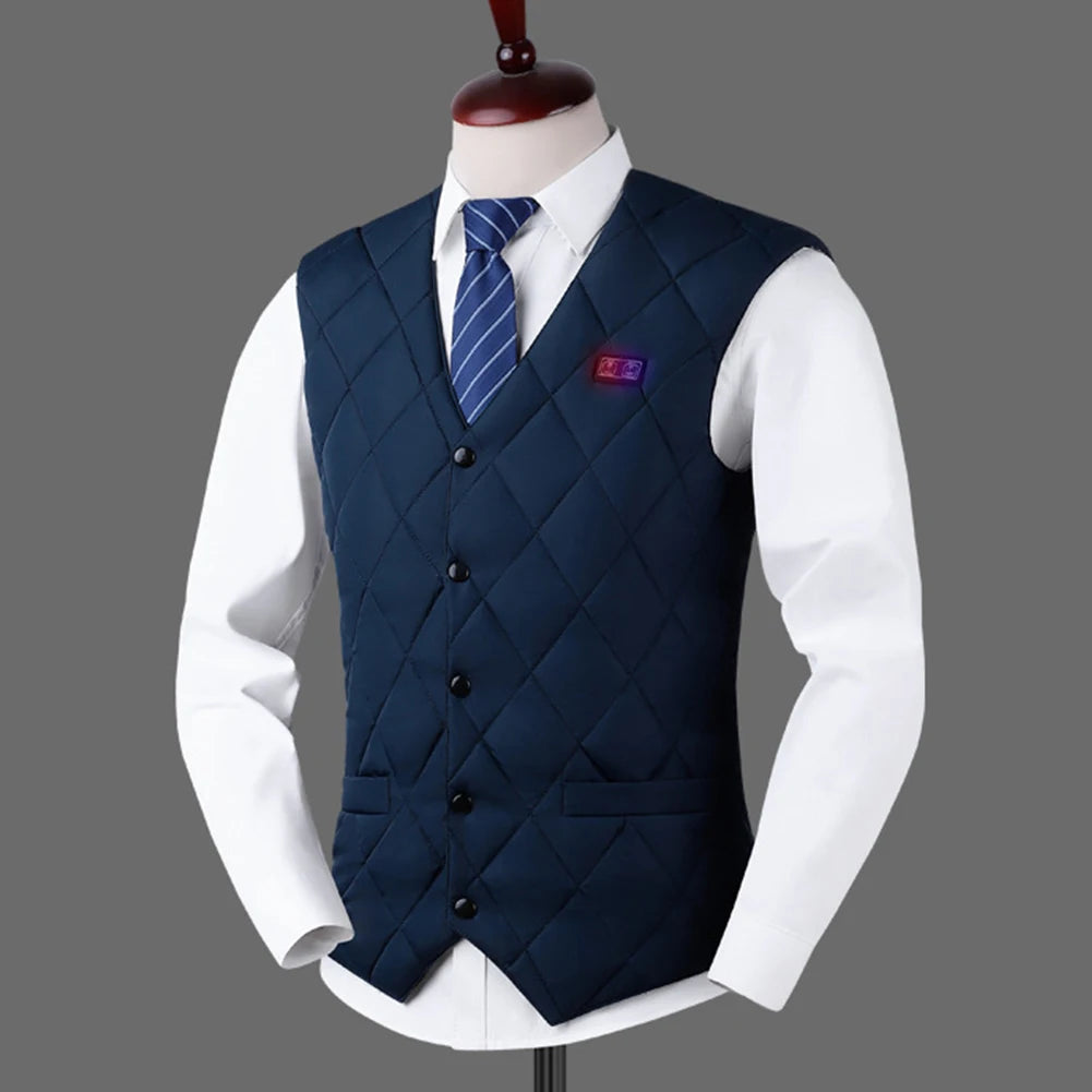 16 Areas Heated Vest Jacket Electric Heating Clothing 3 Gears Thermal Vest Women Men Electric Heating Vest for Camping Hiking