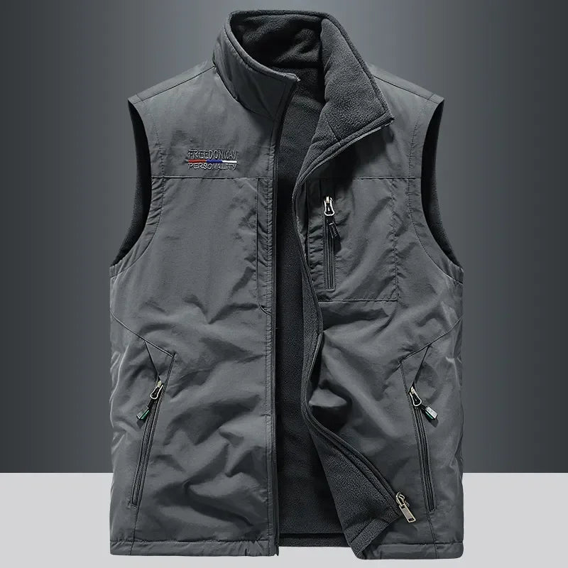 Outdoors Gilet Men Casual Heated Vest Man Body Warmer Hiking Clothing Luxury Thermal Fashion Men's Heating Winter Coat Plus Size