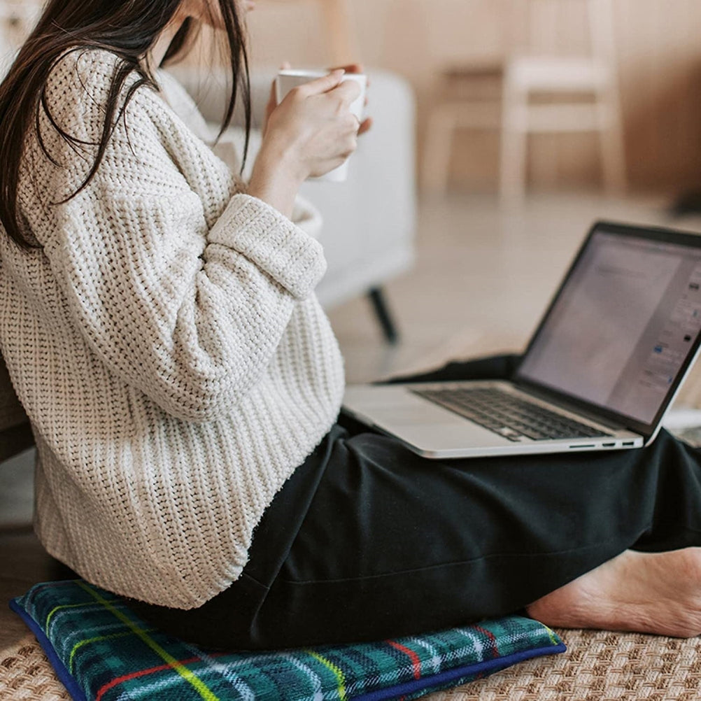 Heated Seat Cushion USB Power Bank Powered Seat Electric Heating Pad Cushion For Office Chair Car Wheelchair